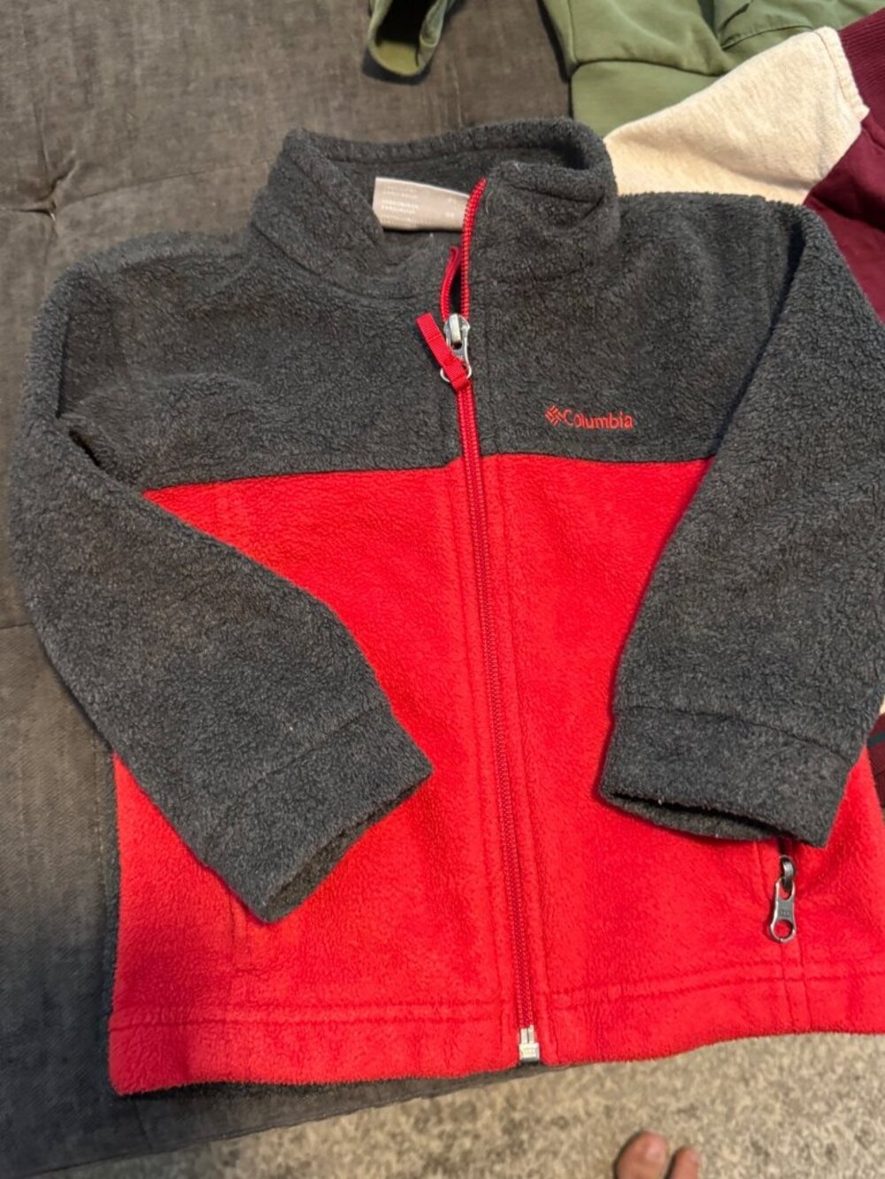 Toddler Boys Jacket Bundle Size 2T Columbia Fleece Bomber Jacket Pullover Lot o - Picture 2 of 6